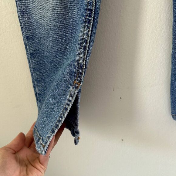 Girl's Zara Denim Jeans with Split Hem - Picture 2 of 6